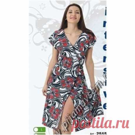 Халатик с запахом.