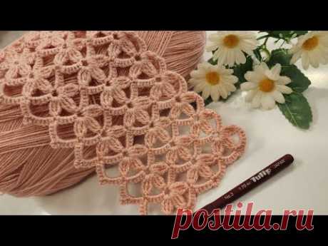 Gorgeous 💯 Easy crochet knitting pattern 👍 New trend knitting pattern