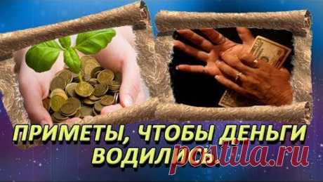 Приметы, чтобы деньги водились.