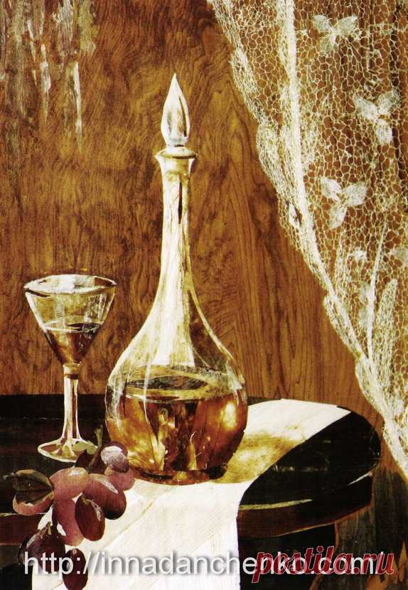 Использование скелетированных листьев для создания картин. Часть 3.