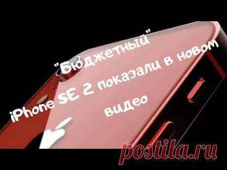 &quot;Бюджетный&quot; iPhone SE 2 показали в новом видео - YouTube