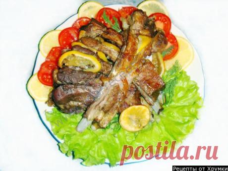 Бараньи ребрышки запеченные