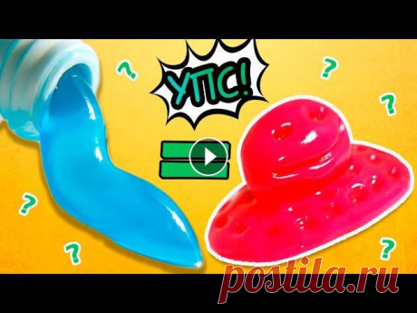 DIY| ЛИЗУН своими руками из ЗУБНОЙ ПАСТЫ?

вязание крючком резинки для волос