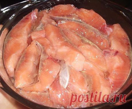 горбуша соленая &quot;под семгу&quot;