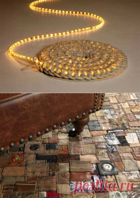 10 идей как сделать коврик своими руками