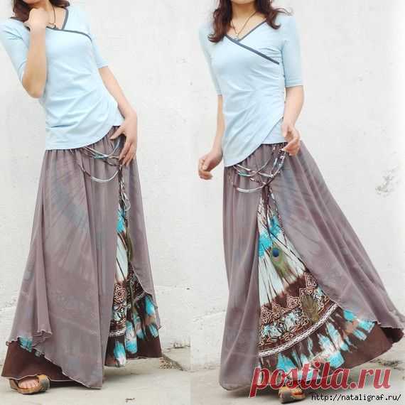 ДЛИННЫЕ ЮБКИ +ВЫКРОЙКИ И ПАРА СОВЕТОВ | Мир женщины