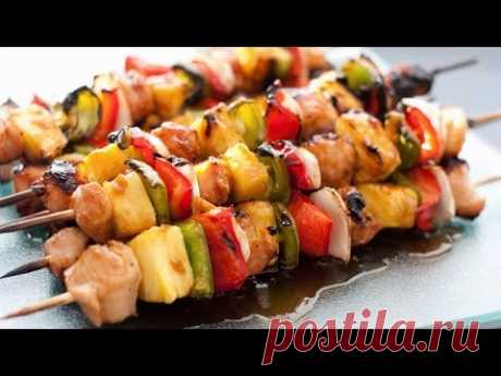 Курица на шпажках в духовке шашлык рецепт с фото пошагово - 1000.menu