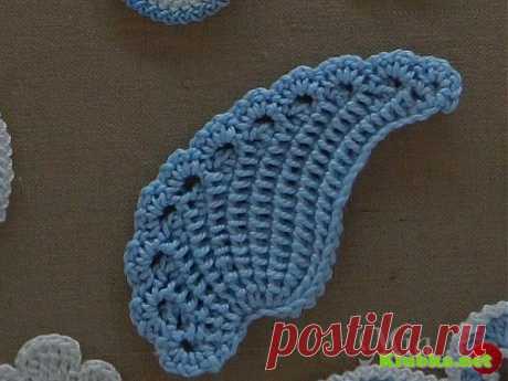 Листик крючком » Клубка.Нет - Все о вязании крючком