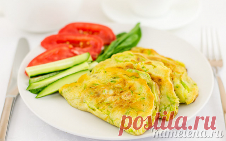 Кабачковые пирожки с фаршем
