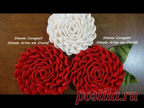 Цветы крючком