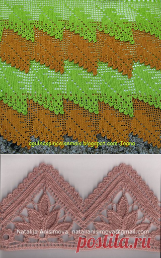 Кайма крючком