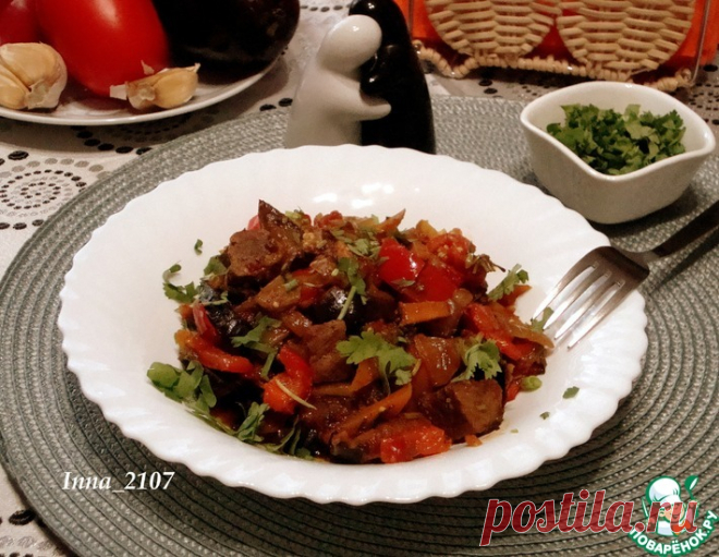 Баклажаны по-грузински – кулинарный рецепт
