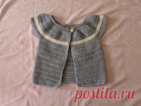 VERY EASY women's crochet star stitch cardigan / sweater / jumper tutorial