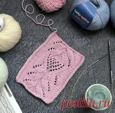 Легкий летний узор в копилку мастера