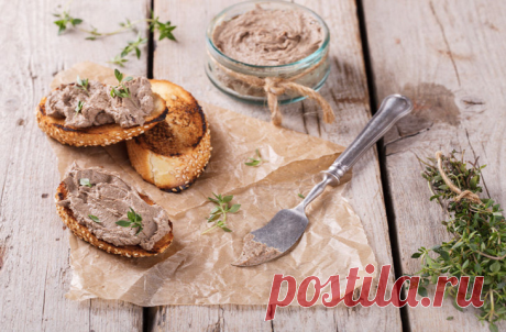Паштет из куриной печени по рецепту Марко Канора