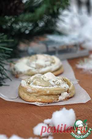 Творожное печенье "Снежинки" - кулинарный рецепт