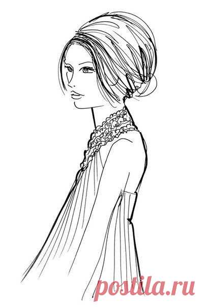 Как правильно сочетать прическу с вырезом на платье / Историческая справка