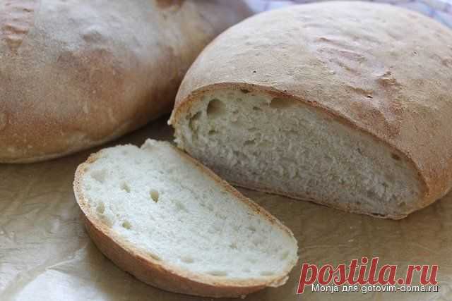 Хлеб на ночной опаре. • Хлебобулочные изделия