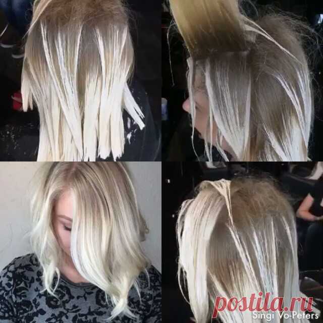 Instagram post by behindthechair.com • Dec 22, 2015 at 3:31pm UTC 11k Likes, 695 Comments - behindthechair.com (@behindthechair_com) on Instagram: “BTC MORNING QUICKIE! Hairpainting blonde, Balayage placement by @singi.vo.peters using @guytang…”