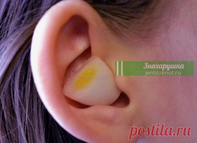 Вот что произойдет, если положить в ухо кусочек лука Этот чудо-овощ может решить массу ваших хронических проблем. Вот список!