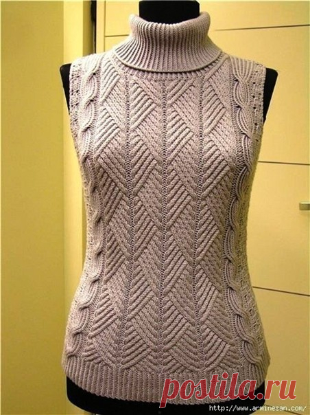 Красивая безрукавка для женщин с утончённым вкусом.