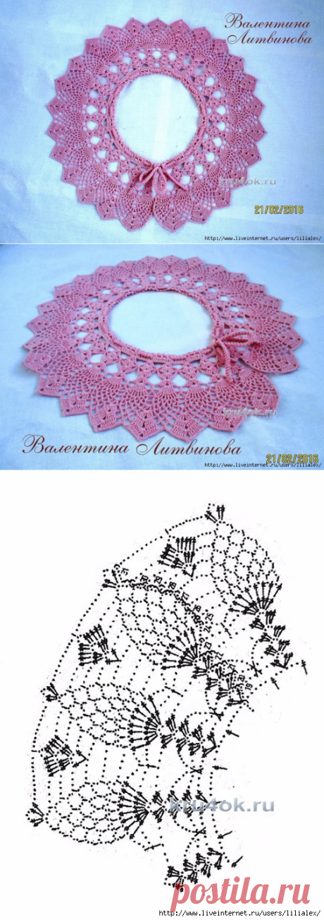 цитата GayaneKostanyan : Ажурный воротничок крючком (13:52 21-07-2016) [5712496/394942287] - liubovduca@gmail.com - Gmail