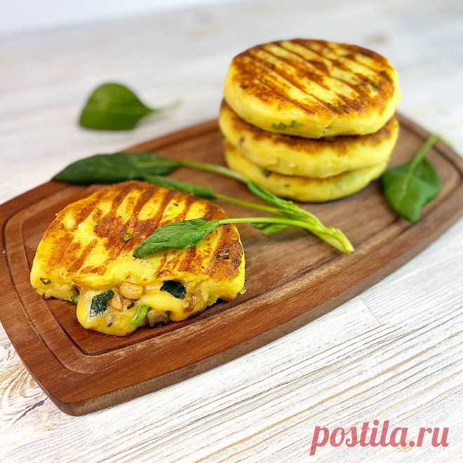 Картофельные пышки с начинкой. Простой рецепт для всей семьи. | Марусина Кухня | Яндекс Дзен
