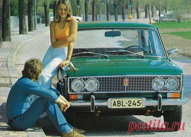 Рекламные плакаты автомобилей СССР в других странах | Калейдоскоп новостей | Дзен