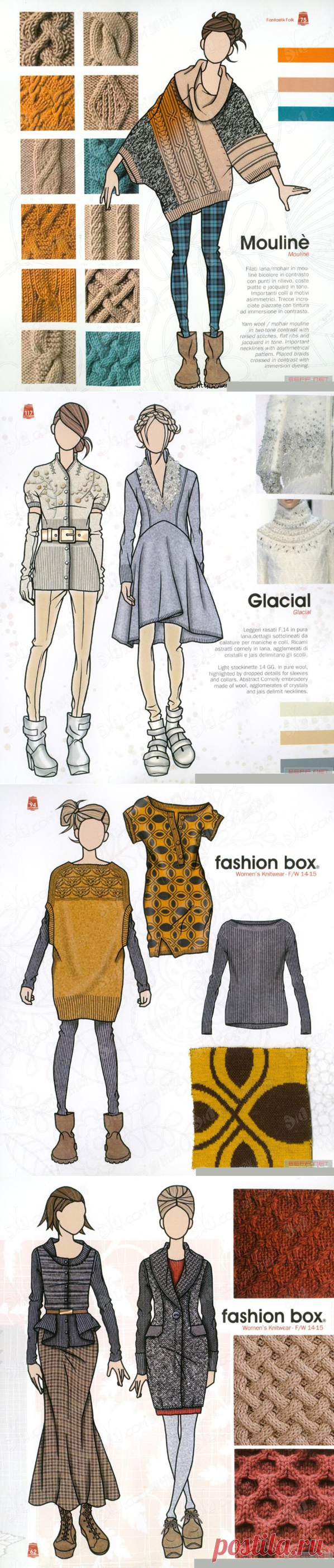 Модные тенденции 2014 2015 в вязаных и трикотажных вещах