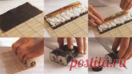 Как приготовить суши
