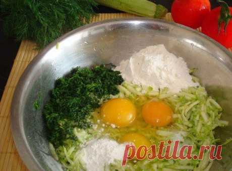 Пицца из кабачков..