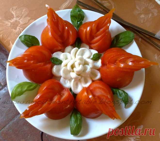 Праздничные овощные нарезки