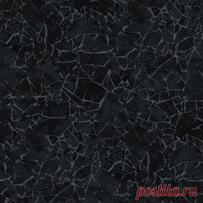 Black Crackle Texture Blender P&B Textiles Fabric