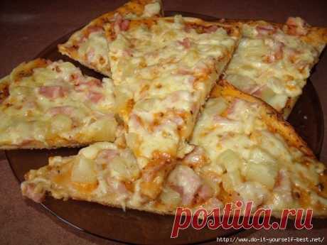 ПИЦЦА &quot;ГАВАЙСКАЯ&quot;