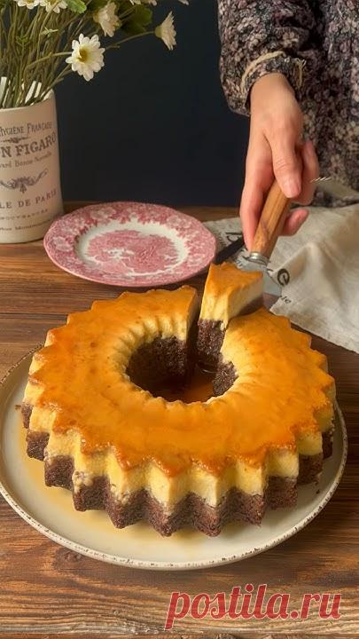 Chocolate Flan cake / Karamelli kek