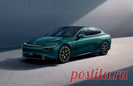 XPeng P7i EV 2023: салон, интерьер, экстерьер, видео