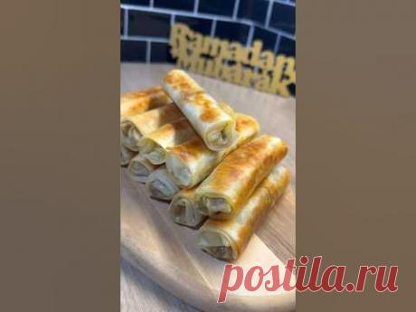 اطيب واسهل سمبوسه بحشوة اللحم والجبنة الموتزريلا 🌙