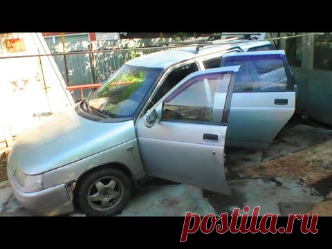 Ремонт правой арки и лонжерона. Переварка кузова Ваз 2111, часть 2.