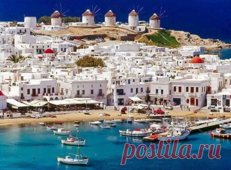 Остров Миконос, Греция.