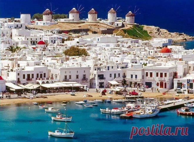 Остров Миконос, Греция.