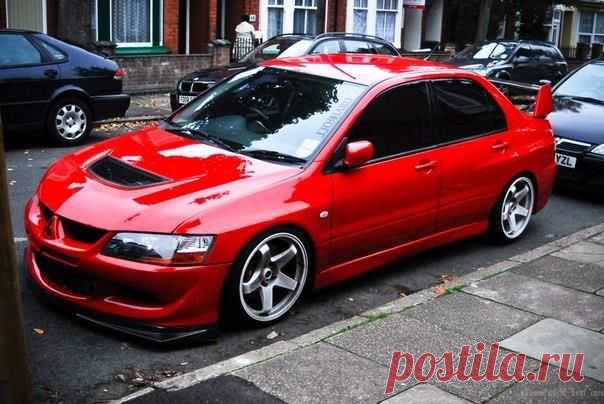 Mitsubishi Lancer Evolution / Только машины