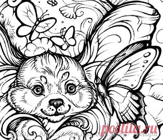 Anti-stress coloring page for adults inspirational quotes | Etsy