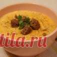Тыквенный крем-суп с кинзой - кулинарный рецепт