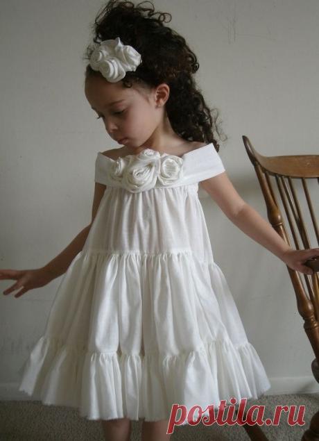 Платья для девочек. Идеи для шитья и немного выкроек