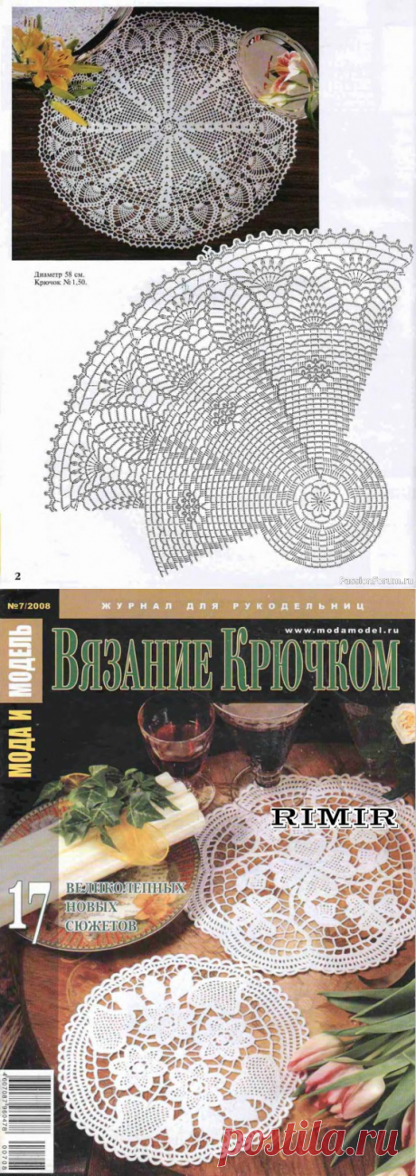 Идеи для дома. Мода и модель - вязание крючком | Вязаные крючком аксессуары