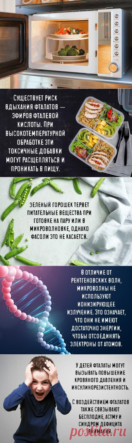 Как влияет на организм работа микроволновки