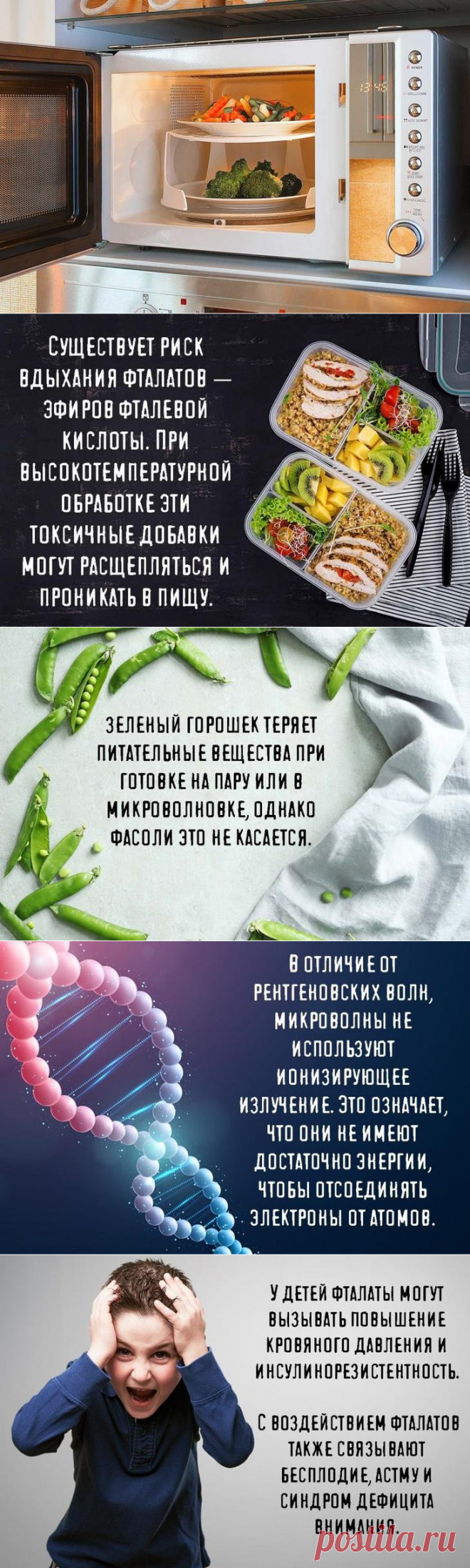 Как влияет на организм работа микроволновки
