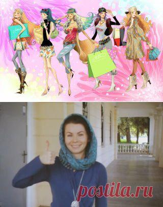 Как завязывать шарфы, платки, палантины | Подружки