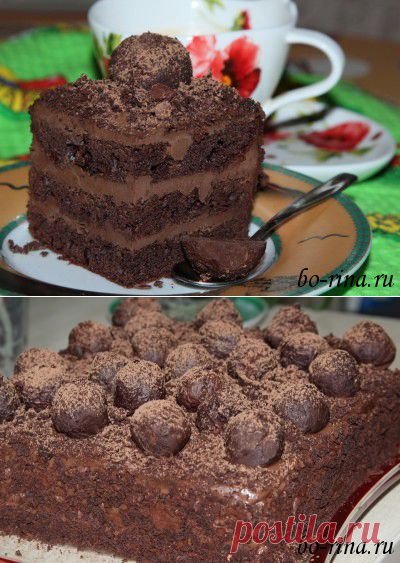 Трюфельный торт. Мой праздничный Пасхальный стол. | Вкусно и красиво!