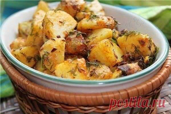 Картошка по-бомбейски (индийская кухня) - уникальное сочетание покорит Вас навсегда! Вкусно невероятно!